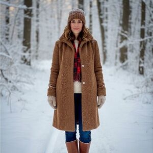 Rachel Zoe Warm Brown Kids Jacket Sz XS